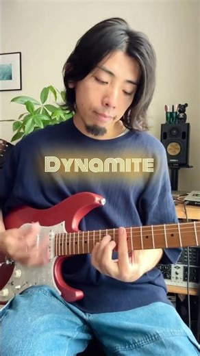 How to play Dynamite 🎸🔥Simple 4 chords #guitartutorial #ibanez #funkopop