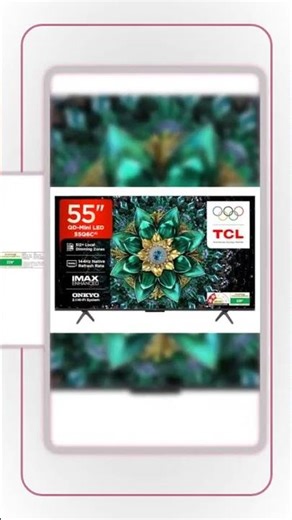 TCL 55Q6C 55 Inch 4K QD Mini LED Google TV Dolby Atmos