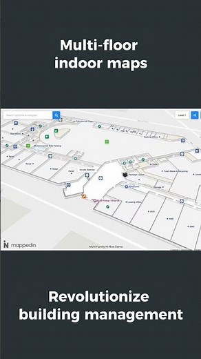 Smarter leasing, multifamily building management 🏢✨ #indoormap #realestate #multifamily