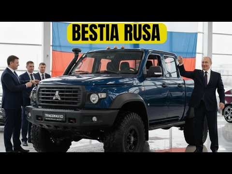 ¡MONSTRUO SIN PIEDAD! GAZ Trackmaster: La Bestia Rusa que APLASTA el Off-Road