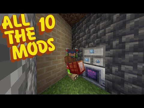 Minecraft All the Mods 10 (ATM10) Episode 3-AE2 Certus Quartz Automation