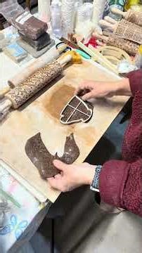 New Rolling Pin with New Clay from NCECA