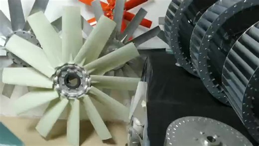PP Axial Fan Impeller Airfoil Fan Blades Manufacturer for Industrial Fan Applications Plastic Chinese 1000~1295mm Axial Blades