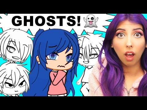 Living With 3 Ghosts?! 👻 Gacha Life Reaction PART 1