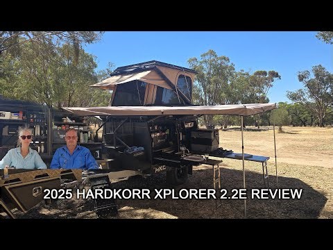 2025 Hardkorr Xplorer 2.2E Camper Review-our thoughts. #hardkorr #campertrailer #offroad #australia