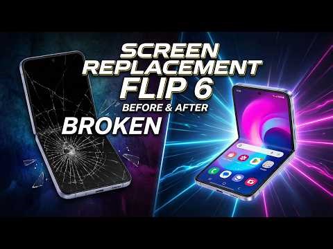 Samsung Galaxy Z Flip 6 Screen Replacement | Step-by-Step Repair Guide #samsung #repair #campustech