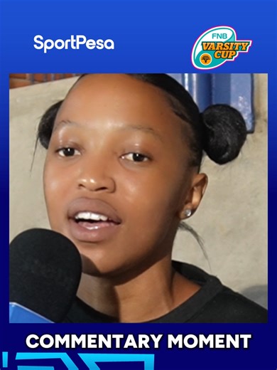 Great commentary moments, buzzing with energy and pure vibes that had the crowd on their feet! Every whistle brought non-stop action—this is rugby that hits hard and thrills harder. Catch it all live with @sportpesa_za! #varsityshield #varsitycup #rugbythatrocks #sportpesa #makeitcount #rugby #reels #foryoupage #tiktoklive #fyp #fypシ #reels