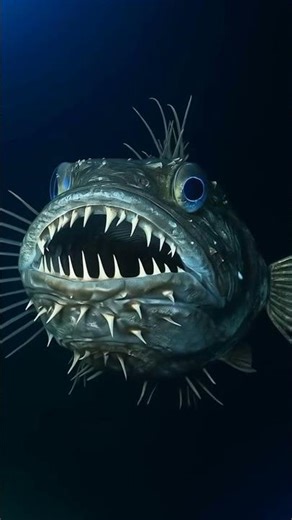The Abyssal Hunter: A Deep-Sea Creature’s Silent Glide #unbelievable_facts