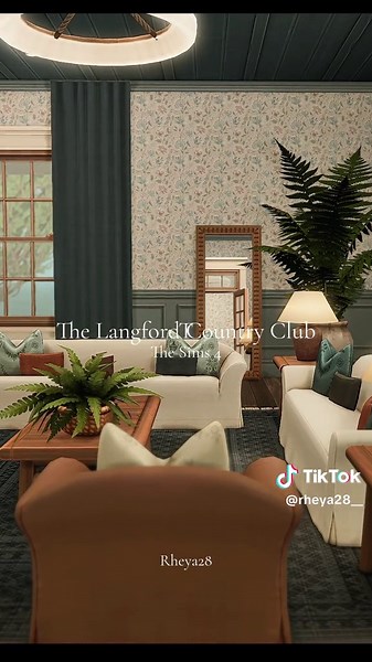 The Langford Country Club in The Sims 4