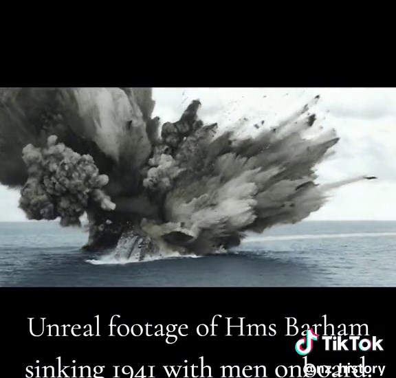 HMS Barham Sinking 1941: Unseen Footage and Tragic Loss