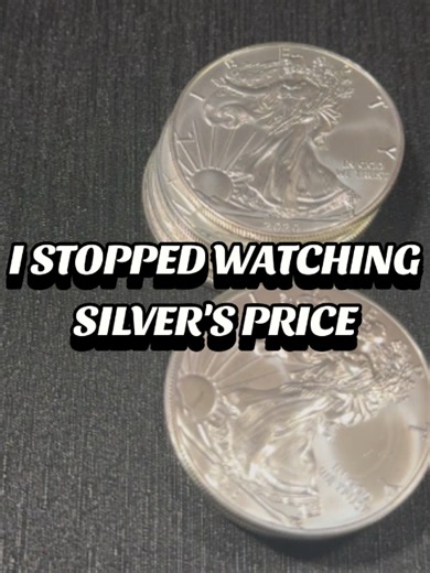 I stopped letting silver's dollar price decide what I buy. Now I watch what silver is worth in gold. 🥈⚖️🥇 #silverstacking #goldstacking #preciousmetals #silver #gold
