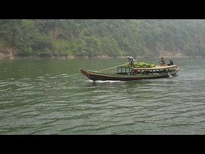 ryoochin バナナを運ぶ船 カプタイ湖