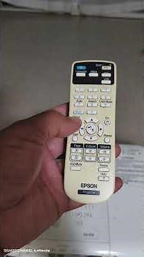 รีโมทโปรเจคเตอร์ Epson Remote for Epson projector