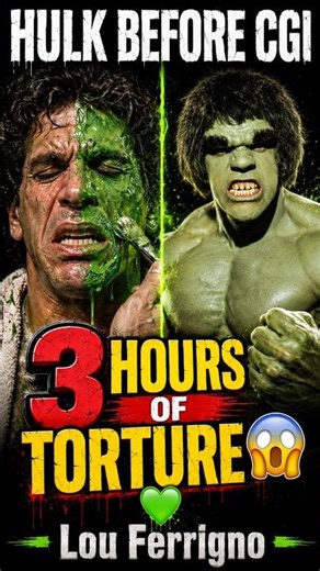 Hulk BEFORE CGI Was Pure TORTURE 😱 #marvel #hulk