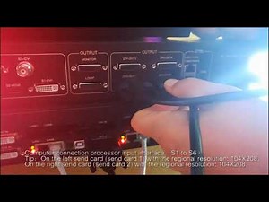 KYSTAR U4 video processor (can open 4 windows &8 inputs and 4 output)