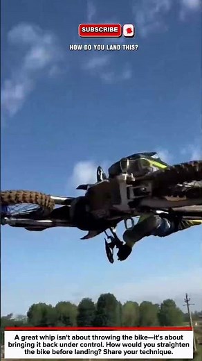Whip Motocross: The Air Control Trick Every MX Rider Wants to Master