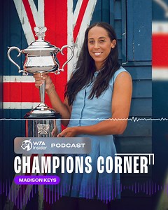 Champions Corner 🎙️ Newly minted Australian Open champ Madison Keys shares why she wouldn't trade her rollercoaster career for anything! Listen to the full WTA Insider podcast here: https://www.wtatennis.com/news/4204241/champions-corner-madison-keys-and-the-making-of-a-grand-slam-winner | WTA