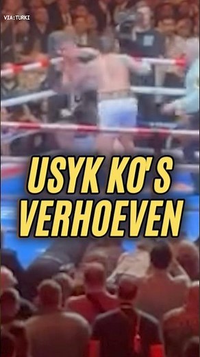 Oleksandr Usyk TKO win vs Rico Verhoeven ! BAD STOPPAGE?
