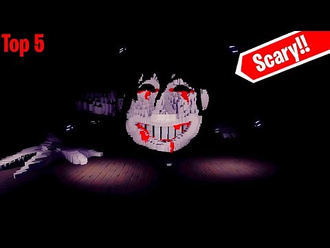 Top 5 SCARIEST Co-op Fortnite Horror Maps (Fortnite Horror Map Codes)