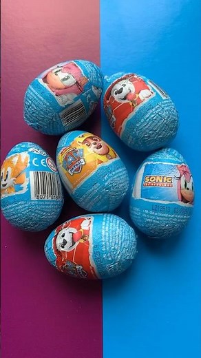 Opening Paw Patrol Surprise Egg