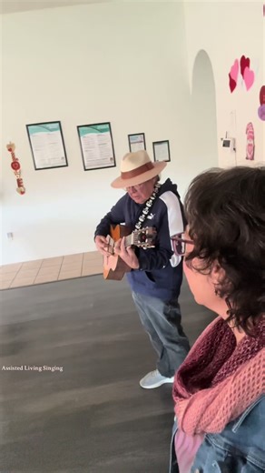 “Walking After Midnight” 🎙️🎶 1/8/26 - Assisted Living Singing #assistedlivingsinging #ChristineV #countrymusic #NewMexico #patsycline