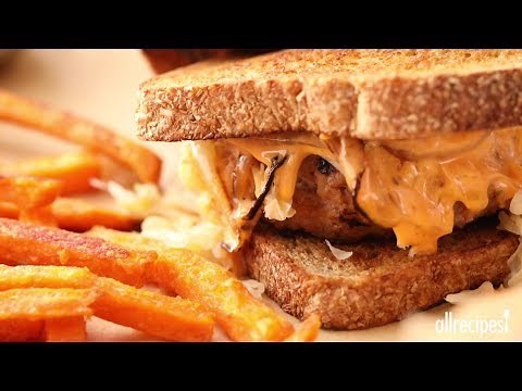 How to Make Turkey Reuben Burgers | Ground Turkey Recipes | Allrecipes.com