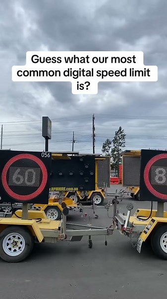 RPM Hire’s Variable Speed Limit Signs are available for hire nationwide.