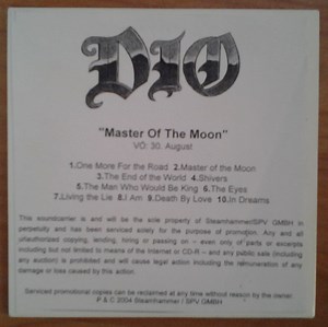 Dio - Master Of The Moon