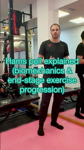 Hamstring pull explained (and end-stage exercise progression)