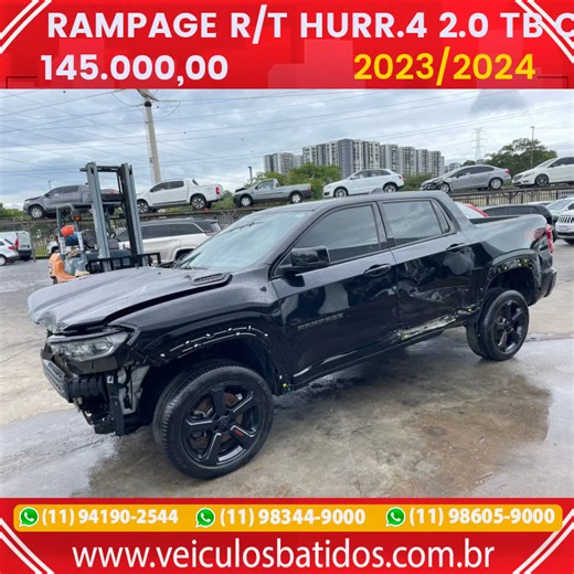 Veiculos Batidos on Instagram: "DODGE - RAMPAGE R/T HURR.4 2.0 TB CD 4X4 GAS. AUT R$ 145.000,00 IPVA 2026 PAGO / FIPE 01/202 6 R$ 210,201.00 / FUNCIONANDO 2023/2024 CODIGO: 9I40 Compartilhe! Para mais informações https://www.veiculosbatidos.com.br/veiculo/rampage-r-t-hurr-4-2-0-tb-cd-4x4-gas-aut/9736 ou ligue: (11) 3838-9000 Click abaixo e seja direcionando para uma conversa com nossos vendedores: Vendedora Fernanda: bit.ly/Whatsapp-Vendedora-Fernanda Vendedor Calos: bit.ly/Whatsapp-Vendedor-Car