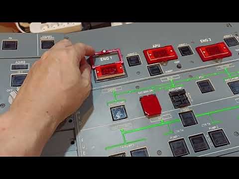 DIY A320Neo Overhead Panels