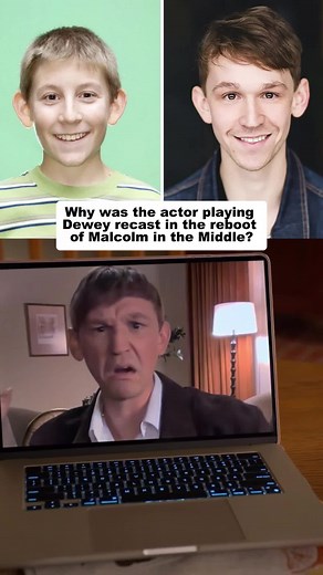 Why was the actor playing Dewey recast in the reboot of Malcolm in the Middle? #malcolminthemiddle #movies #foryou #usa #dewey