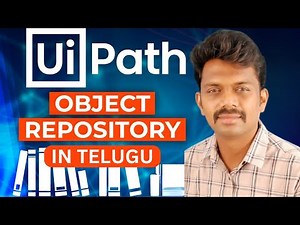 UiPath Object Repository Explained in Telugu | Learn Descriptors Automation #UiPath #TeluguTutorial