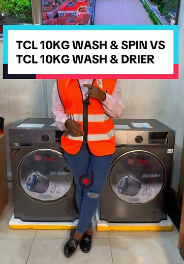 TCL 10KG Front Load Washing Machine with Warranty