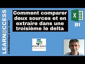 Power Query - How to compare two data sources?