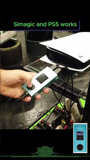 Simagic works on PS5 #Simagic #PS5 #SigmaCortexConverter #Simracing #PS5Setup