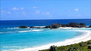 Mudjin Harbour, Middle Caicos - a worthwile place to see when visiting Turks & Caicos. Middle Caicos is the largest island in the T&C chain. Beautiful, sandy beaches, limestone caves and beautiful cliffs make this an island to check out. Have you been to Middle Caicos? | Rum Therapy