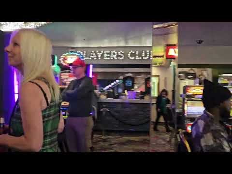 Freemont Street Experience and walk through all casinos