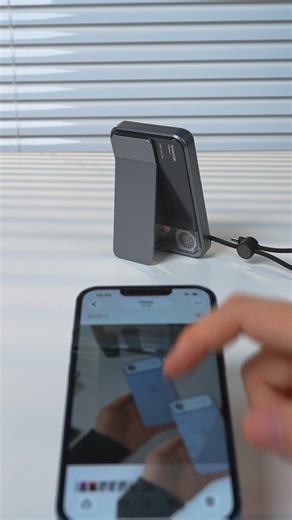 4.7K views · 23 reactions | Drag. Drop. Snap. From concept to your hand—ICEMAG 3 charges faster, cools smarter, and stands wherever you need it. Early Bird from $63.9: https://bit.ly/4p0VgJs #sharge #iphone17 #iPhoneAir #magsafe #icemag3 | Sharge | Facebook