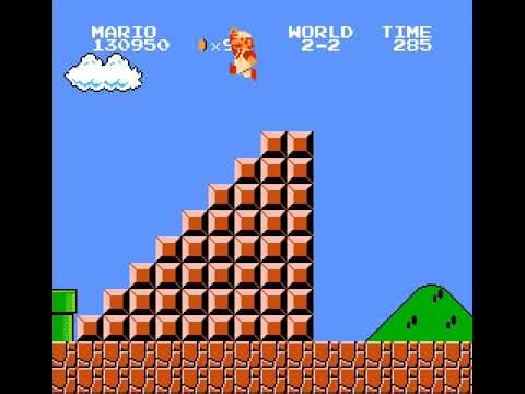 Super Mario Bros. Levels in SMB2J (SMB2J Hack) [World 1 to 4]