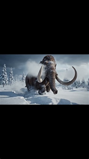 Epic Battle with Mammoths: Survival in the Ice Age!