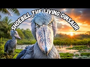 Shoebill The Living Dinosaur | Shoebill Stork Facts