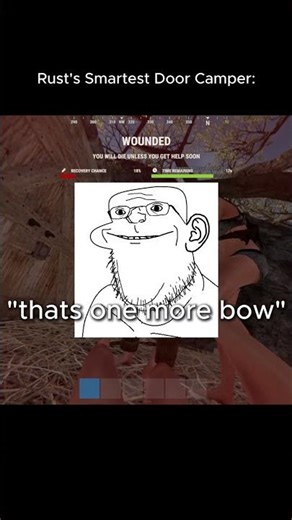 the 'intelligent life forms' of rust: #rust #rustgame