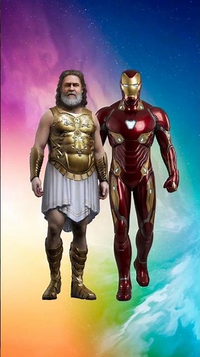 MCU god Zeus (vs) dceu god Zeus #zeus #marvel #dc #avengers #shorts