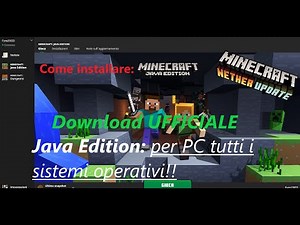 Minecraft|Come installare ed avviare Minecraft Java Edition