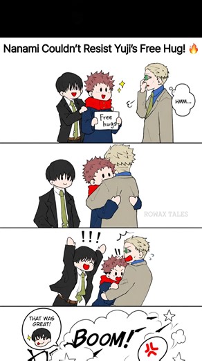 Nanami Couldn’t Resist Yuji’s Free Hug! ❤️