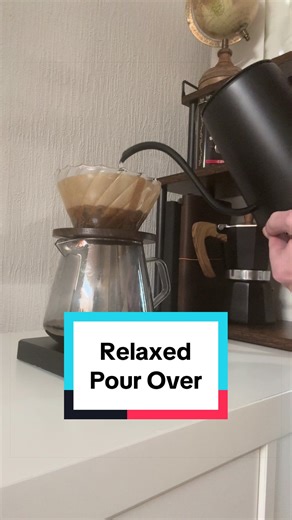 Pour over is quickly becoming my favourite way to brew coffee #pourover #coffee #asmr #morningroutine