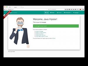 Jhipster tutorial with cassandra | Adding Nav element module in your jhipster application