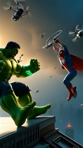 😂 Funny Hulk & Spiderman Moments | Superhero Comedy