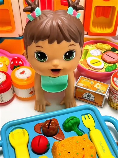 Miniature Kitchen Toys ASMR Unboxing & Satisfying Kitchen Set